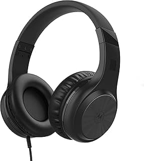 Fone de Ouvido Motorola Moto XT 120 com Som HD e Microfone Preto