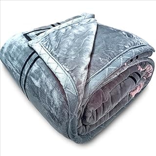 Cobertor King Size Jolitex Double Action Dupla Face Premium Grosso Pesado Inverno Caixa 2,20 x 2,40m (Las Palmas - Cinza)