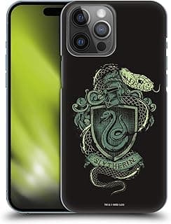 Capa rígida Sonserina Harry Potter para iPhone 14 Pro Max Head Case Designs