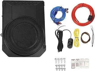 Subwoofer Ativo Aramox 10 Polegadas Preto com Acessórios