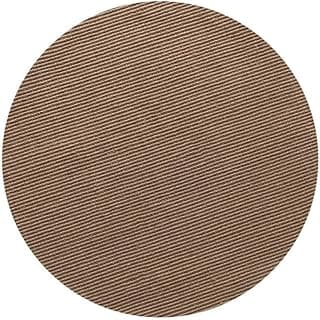 Tapete de sisal natural circular 0,95x0,95 antiderrapante