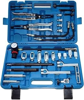 Kit de ferramentas para cabeçote de cilindro com compressor e instalador de molas de válvulas