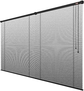 Persiana de Pvc Horizontal 180x160cm - Preto