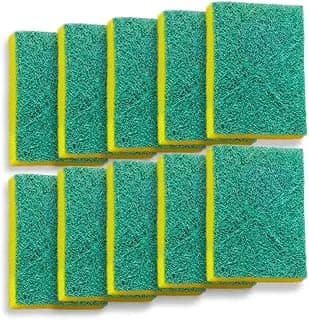 Esponjas de limpeza dupla face 3M Scotch Brite 10 unidades verdes