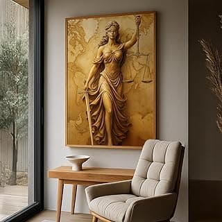 Quadro Decorativo Advocacia Justiça com 