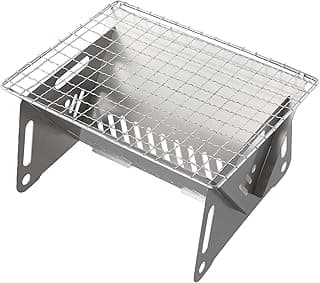 Fogão de acampamento portátil, churrasqueira dobrável, leve, para mochilão, fogão, fogão, fogão, ao ar livre, lenha, compacto, fogão a carvão para caminhadas