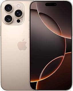 Smartphone Apple Iphone 16 Pro Max Tela 6,9" 1TB Titânio-deserto Compatível com Esim