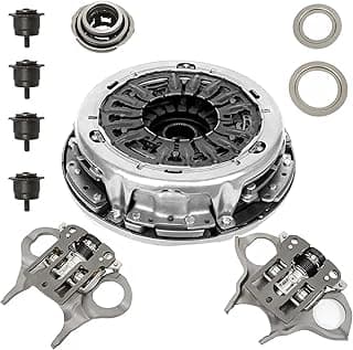 Kit de embreagem de transmissão 6DCT250 com alavanca de garfo de liberação de embreagem compatível com Ford Fiesta 2011-2016, Ford Focus 2012-2017 substitui # CA6Z-7515-J CA6Z-7515-K