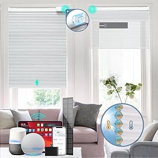 Persianas inteligentes motorizadas recarregáveis movidas a energia solar, controle remoto, persianas elétricas blackout, persianas favo de mel automáticas para janelas