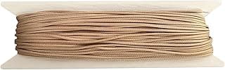 Cordão de persiana de janela marrom de 1,8 mm, cordão (7,6 m)