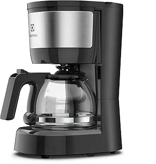 Cafeteira Elétrica Electrolux ECM10 Filtro Permanente 600ml Preto Inox 220V