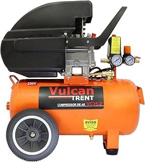 Compressor de ar Vulcan Trent VC25-2 24 litros 2,5HP 8 bar 220 volts