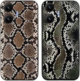 Capa traseira de silicone TPU com estampa de cobra para Xiaomi Redmi Turbo 4 Pro/Poco F7 5G