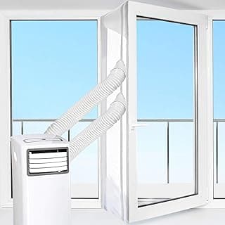 HOOMEE Vedação de janela de 560 cm, acessório para ar condicionado portátil e secadora, fácil de instalar
