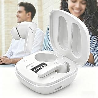Fone de Ouvido Tradutor Inteligente com Interpretação Simultânea 144 Idiomas Offline Branco