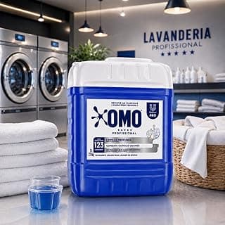 Sabão Líquido Omo 7L Profissional para Lava Roupas com Alto Rendimento