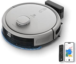 Aspirador robô Electrolux 4 em 1 Wi-Fi cinza com controle remoto e smartphone