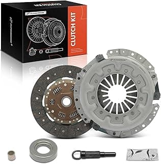 A-Premium Conjunto de kit de embreagem de transmissão compatível com Nissan Frontier 1998-1999, Pickup 1996-1997, 2,4L, serviço padrão