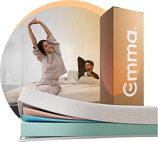 Colchão Queen Emma One Plus - Prática de yoga e descanso em colchão de alta qualidade