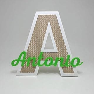 Porta Maternidade Personalizado com Nome, Palha Indiana, Decoração Quarto Bebê