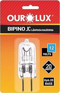 Lâmpada Halógena Bipino Gy6.35 20W 12V 2800K OUROLUX