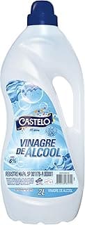Frasco de vinagre de álcool Castelo 6% 2lts
