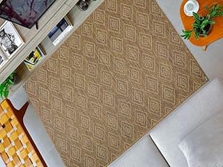 Tapete de sisal terracota 2,00 x 3,00 antiderrapante para sala