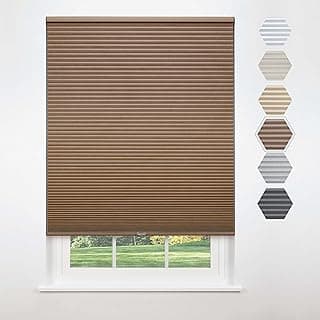 Linen AVENUE Persiana celular sem fio 45,4 L x 203,4 A colheita blackout