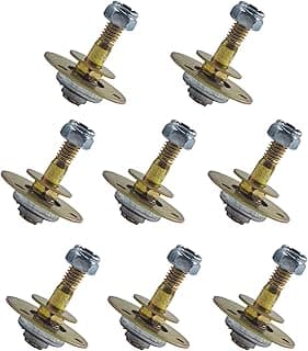 Kit de 8 conexões de rolamento para cadeira de balanço com parafusos M8 x 45 mm