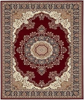 Tapete Persa Boho Vermelho 67,5x129cm com Estampa Oriental