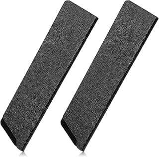 Capas de plástico preto para faca de chef, 20 x 5,6 cm, protetores de borda, mangas universais para cozinha doméstica