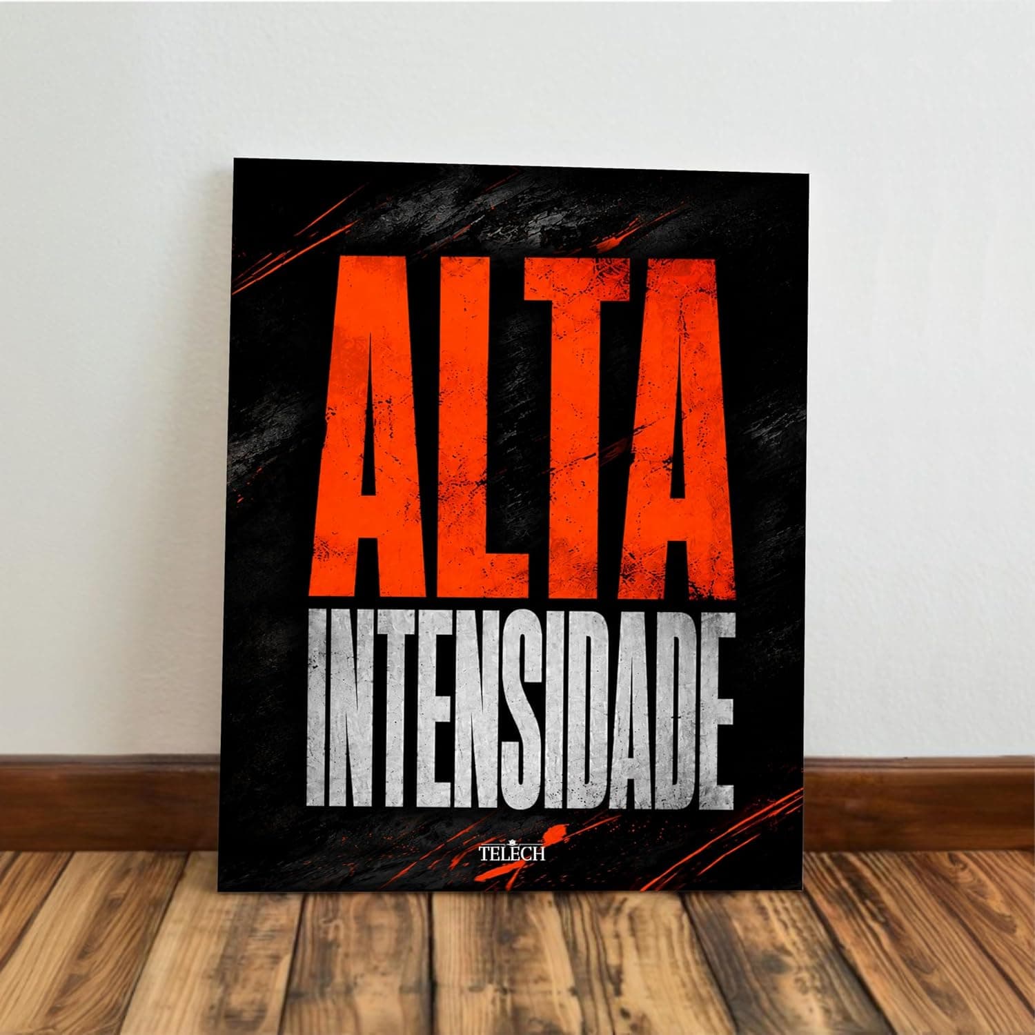 Kit3 Quadro Decorativo Academia Musculação Gym Crosfit Fitness Treino e1 (28x20cm)
