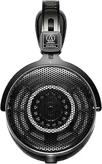 Fone de ouvido Audio-Technica Pro de Referência Aberto Over Ear - ATH-R70XA preto e prata