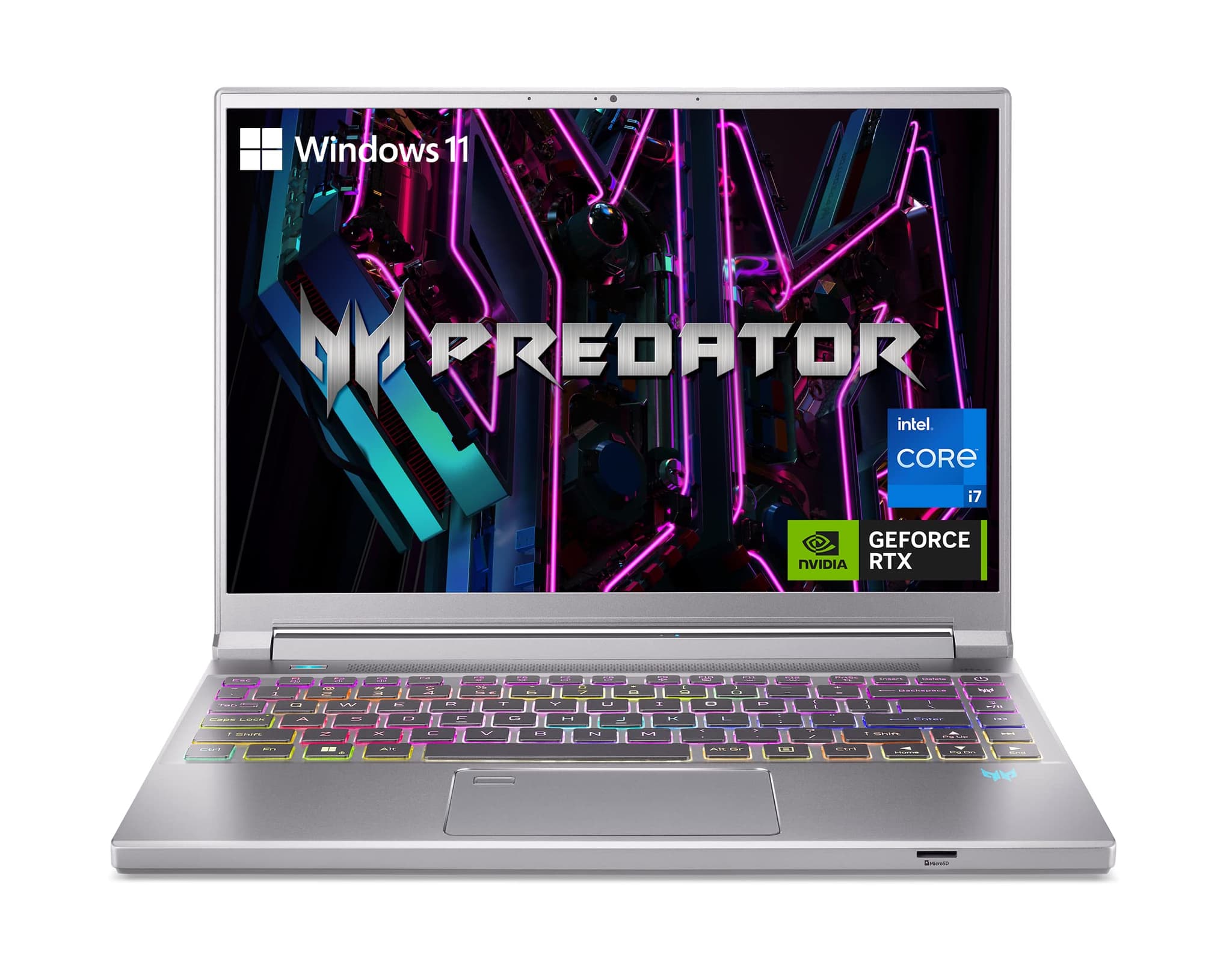 Acer Notebook Predator Triton 14 para jogos/criador | Intel i7-13700H de 13ª geração | NVIDIA GeForce RTX 4070 | Mini LED de 14 polegadas 250Hz G-SYNC Display | LPDDR5 de 16 GB | SSD PCIe Gen4 de 1 TB