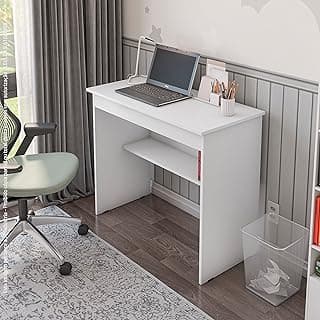 Escrivaninha Multiuso para Computador e Notbook Ideal para Home Ofice e Estudos (BRANCO)