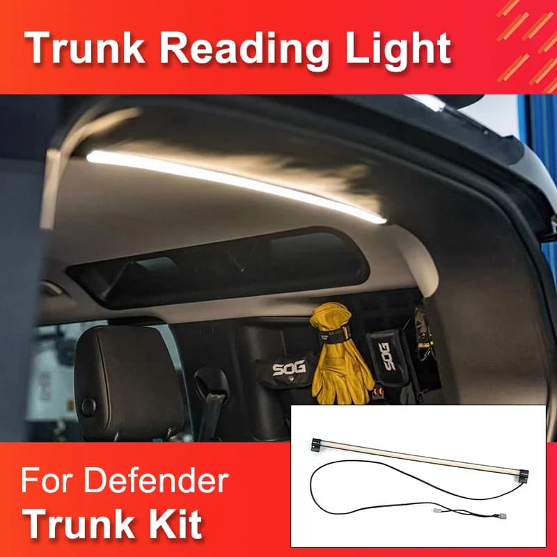 Luz de leitura do porta-malas para Land Rover Defender