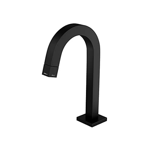 Torneira de mesa bica baixa para lavatório Tube, Black Matte, Deca, 1197.BL.TUB.MT