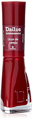 ESMALTE CREMOSO 214 MAÇA DO AMOR, Dailus, vinho