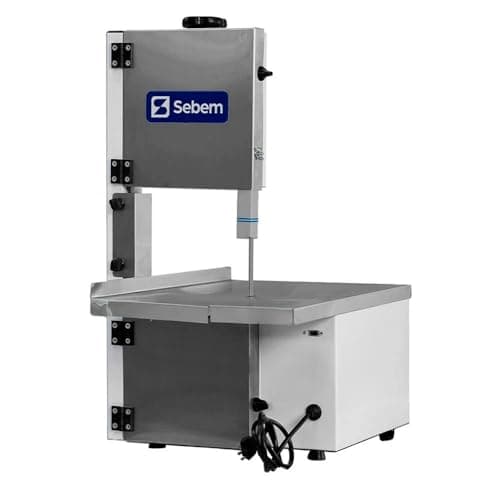 Máquina de Serra Fita para Cortar Carne Ossos Bivolt Sebem em fundo branco