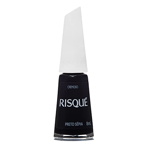 Risqué Esmalte Preto Sépia 8 Ml