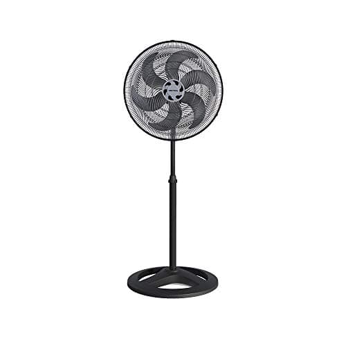Ventisol Ventilador de Coluna Oscilante, Turbo 6 Pás Premium, Preto, 50cm, 220V