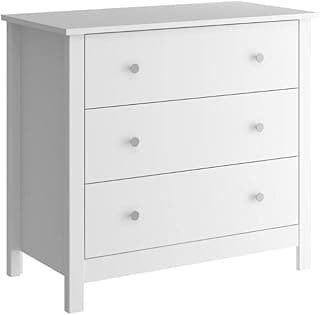Cômoda Ditália 3 Gavetas Dm-219 Branco