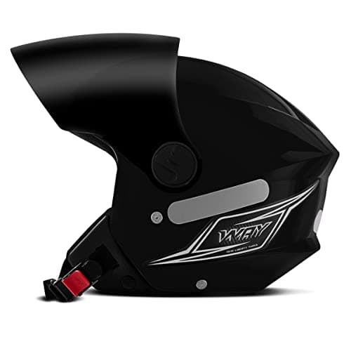 CAPACETE ABERTO MIXS WAY PRETO TAM. 58 VIS. FUMÊ