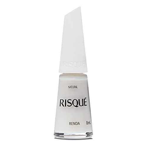 Risqué Esmalte Branco Natural Novo Renda 8ml