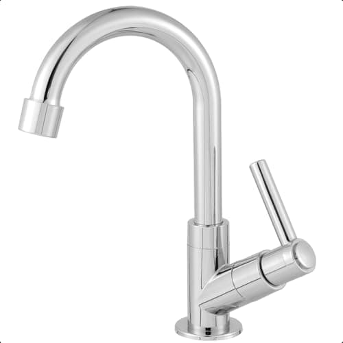 Torneira Para Banheiro Cromada Pia Lavatorio Cuba Bancada - Life Metais