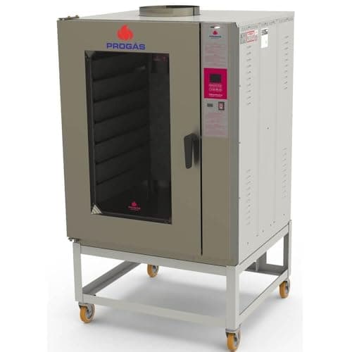 Forno Turbo Industrial Progás PRP-8000 E Style com Vapor Elétrico 220V com Base p/8 Esteiras P37113