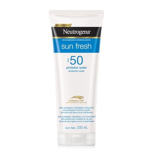 Neutrogena Sun Fresh Protetor Solar Corporal, FPS 50, 200ml