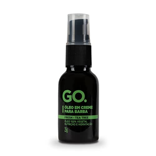 GO. Man Go Óleo Em Creme Para Barba Tea Tree 25Ml Gocqo