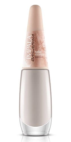 Esmalte Ballet Clássico, Impala Cosmeticos, Nude Acinzentado