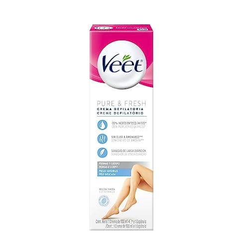 Veet Creme Depilatório Pure & Fresh Peles Delicadas 100ml